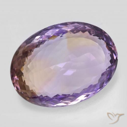 Ametrina bicolor Natural 25.38ct, oval, VVS-VS