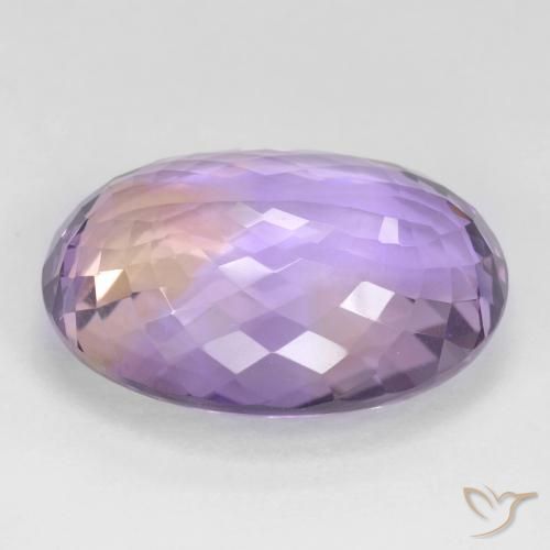 Ametrina bicolor Natural 25.38ct, oval, VVS-VS