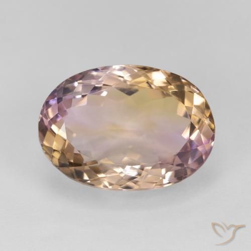 16.73ct Natural bicolor Ametrina, oval, VS