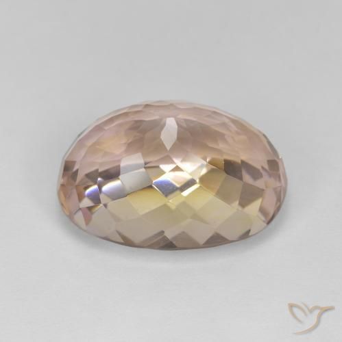 Ametrina bicolor Natural 16.73ct, oval, VS
