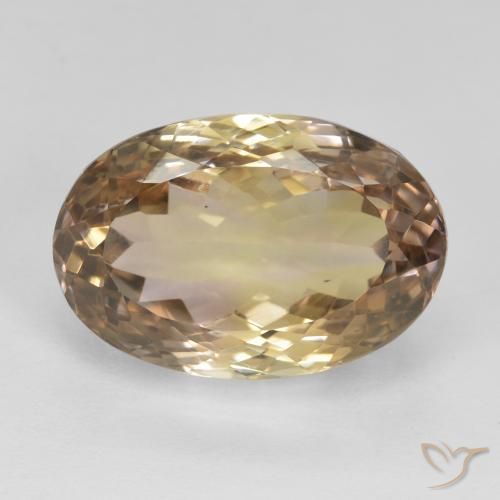 14.06ct Natural bicolor Ametrina, oval, VS