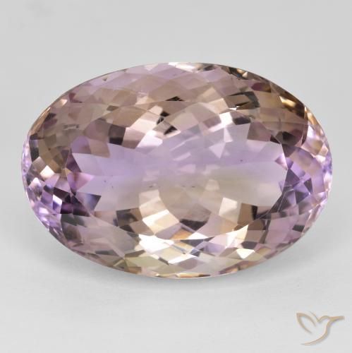 24.19ct Natural bicolor Ametrina, oval, VS