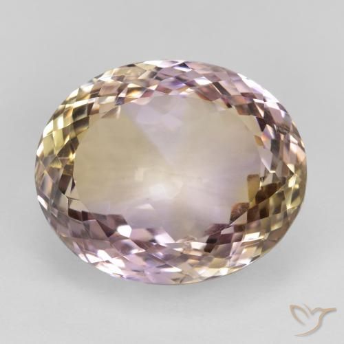 23.65ct Natural bicolor Ametrina, oval, VVS-VS