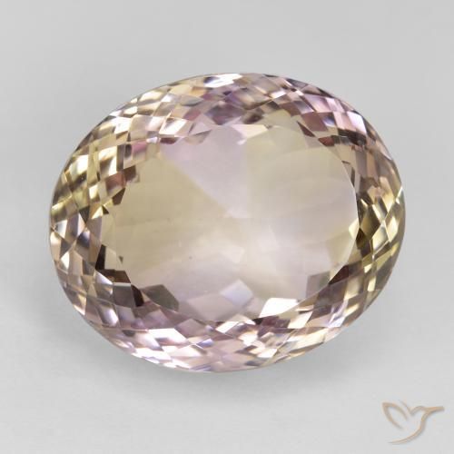 Ametrina bicolor Natural 23.65ct, oval, VVS-VS