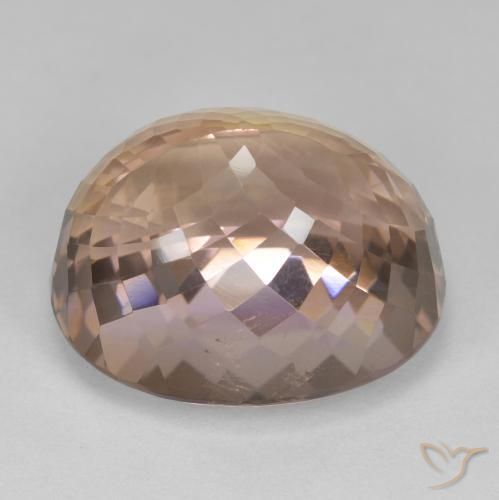 Ametrina bicolor Natural 22.23ct, oval, VS
