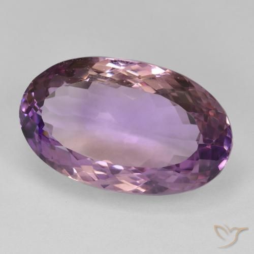Ametrina bicolor Natural 17.98ct, oval, VS