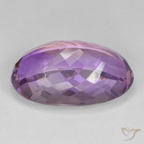 Ametrina bicolor Natural 17.98ct, oval, VS