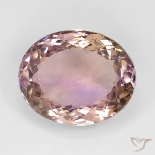 19.11ct Natural bicolor Ametrina, oval, VS