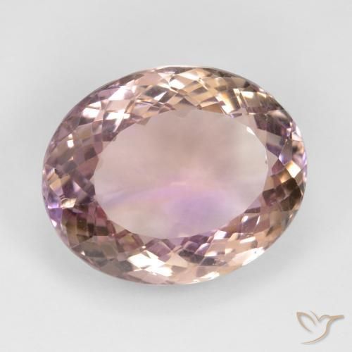Ametrina bicolor Natural 19.11ct, oval, VS