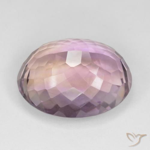Ametrina bicolor Natural 19.11ct, oval, VS