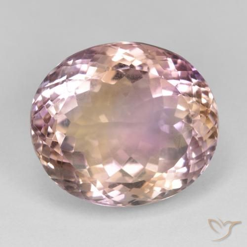 18.70ct Natural bicolor Ametrina, oval, VS