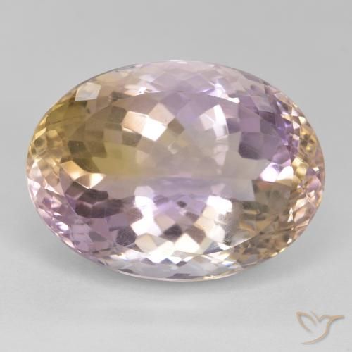 26.19ct Natural bicolor Ametrina, oval, VS