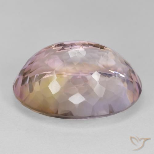 Ametrina bicolor Natural 26.19ct, oval, VS