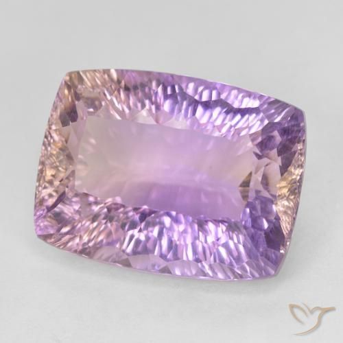 Ametrina bicolor Natural 13.49ct, Almofada, VVS