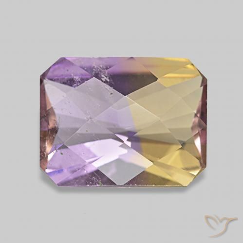 1.94ct bicolor Ametrina, Corte Esmeralda, VS