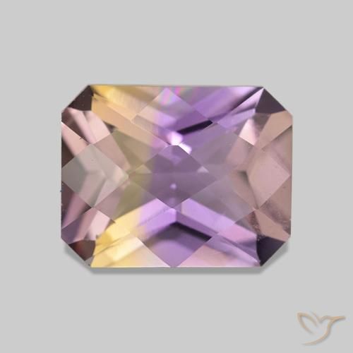1.98ct bicolor Ametrina, Corte Esmeralda, VVS-VS