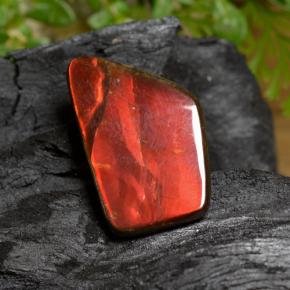 Amolita Multicolorido Natural 6.67ct, Forma extravagante, Opaco