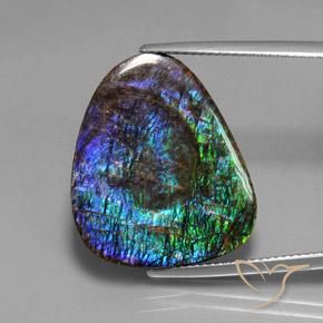 18.37ct Natural Multicolorido amolita, Chique, Opaco