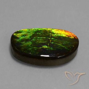 amolita Multicolorido Natural 17.20ct, Chique, Opaco