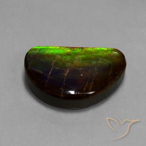 amolita Multicolorido Natural 15.89ct, Chique, Opaco