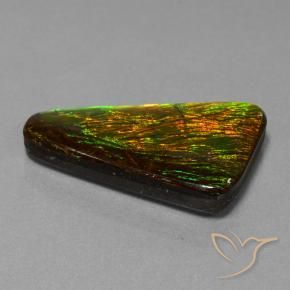 amolita Multicolorido Natural 23.06ct, Chique, Opaco