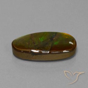 amolita Multicolorido Natural 15.26ct, Chique, Opaco