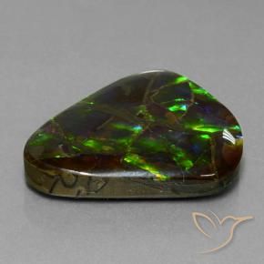 amolita Multicolorido Natural 21.05ct, Trilhão, Opaco