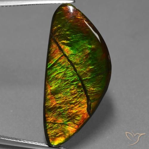 19.31ct Natural Multicolorido amolita, Chique, Opaco