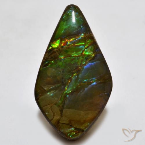 18.15ct Natural Multicolorido amolita, Chique, Opaco