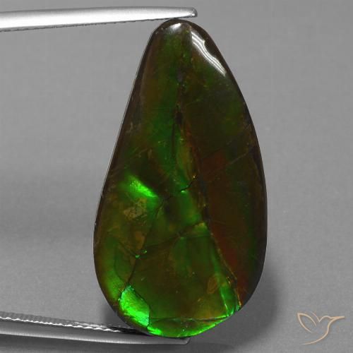 18.29ct Natural Multicolorido amolita, Chique, Opaco