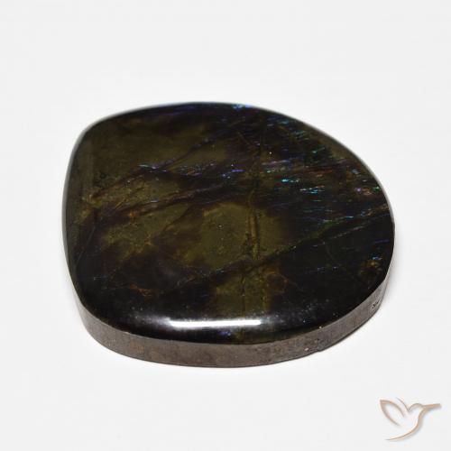 amolita Multicolorido Natural 22.71ct, Chique, Opaco