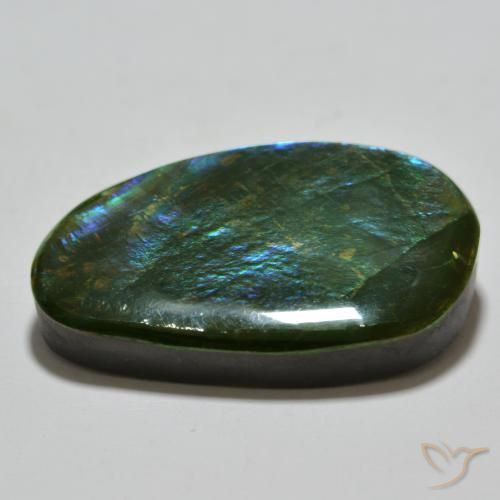 amolita Multicolorido Natural 23.81ct, Chique, Opaco