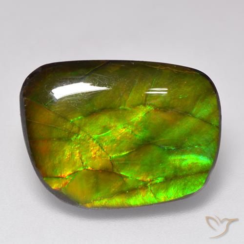 amolita Multicolorido Natural 11.49ct, Chique, Opaco