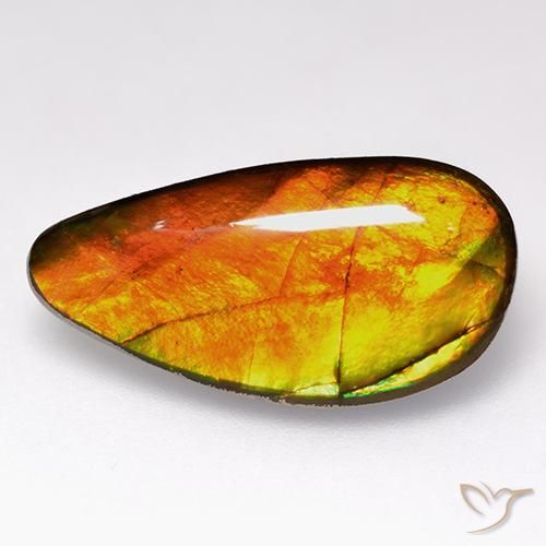 amolita Multicolorido Natural 10.05ct, Chique, Opaco