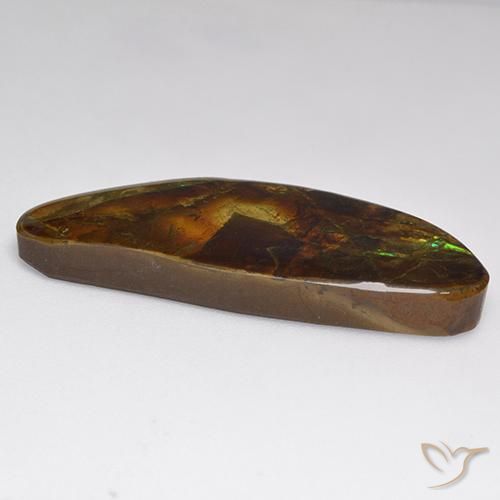amolita Multicolorido Natural 22.02ct, Chique, Opaco