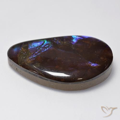 amolita Multicolorido Natural 19.21ct, Chique, Opaco