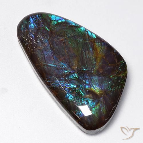 18.97ct Natural Multicolorido amolita, Chique, Opaco