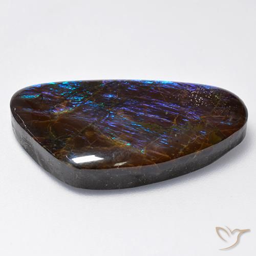 amolita Multicolorido Natural 18.97ct, Chique, Opaco