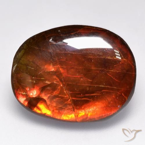 amolita Multicolorido Natural 12.19ct, Chique, Opaco