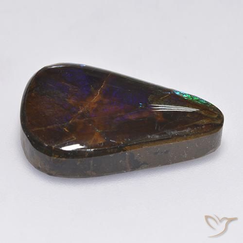 amolita Multicolorido Natural 17.25ct, Chique, Opaco