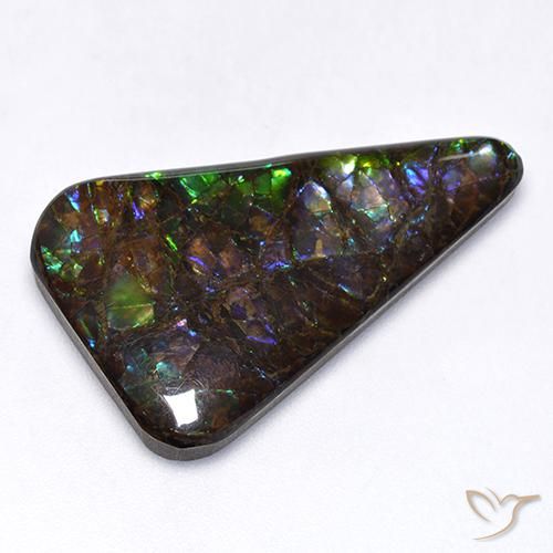 17.65ct Natural Multicolorido amolita, Chique, Opaco