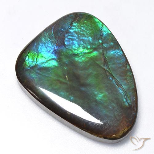 25.47ct Natural Multicolorido amolita, Chique, Opaco