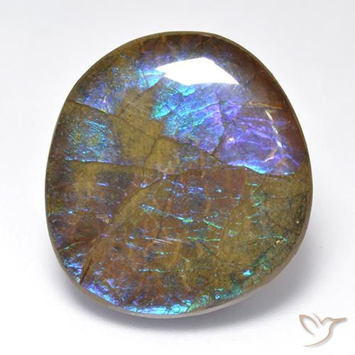 23.02ct Natural Multicolorido amolita, Chique, Opaco