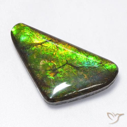amolita Multicolorido Natural 10.43ct, Chique, Opaco