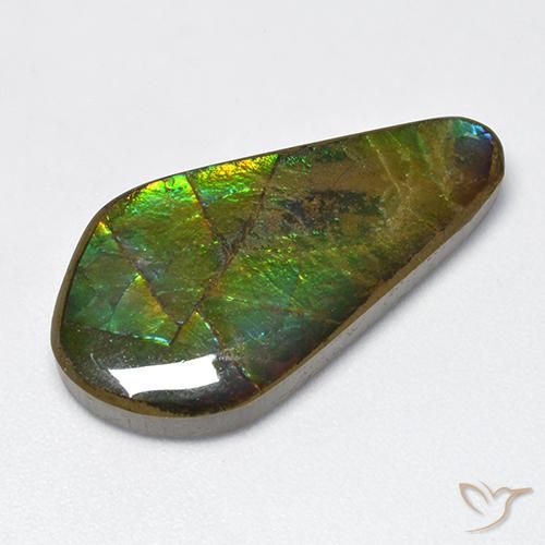 15.47ct Natural Multicolorido amolita, Chique, Opaco