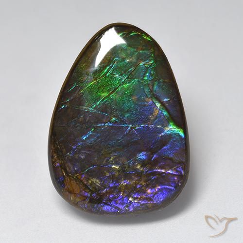 17.96ct Natural Multicolorido amolita, Chique, Opaco