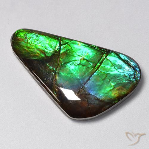 amolita Multicolorido Natural 13.85ct, Chique, Opaco