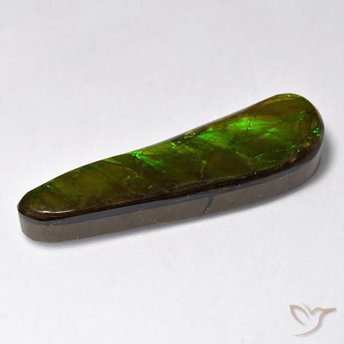 amolita Multicolorido Natural 14.88ct, Chique, Opaco