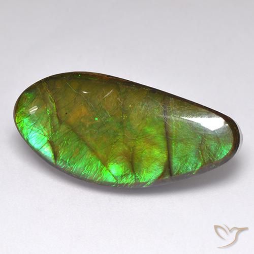 amolita Multicolorido Natural 15.77ct, Chique, Opaco