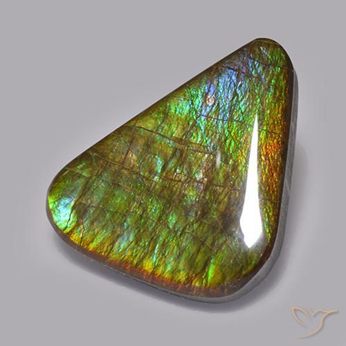 amolita Multicolorido Natural 19.82ct, Chique, Opaco